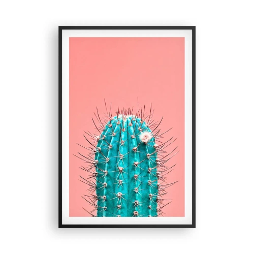 Poster in einem schwarzem Rahmen - Schau einfach hin - 61x91 cm