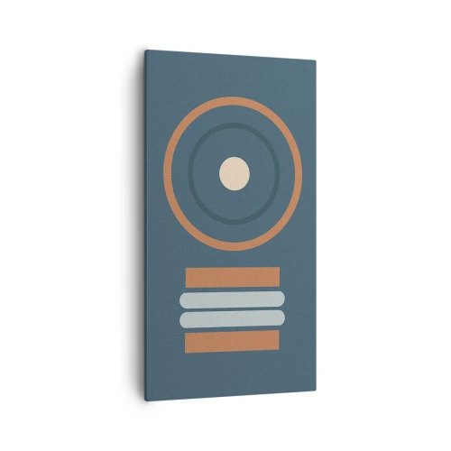 Bild auf Leinwand - Leinwandbild - Das Wesen der Dinge - 55x100 cm