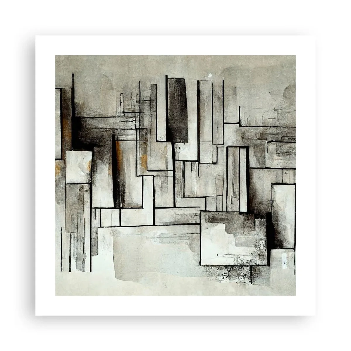 Poster - Kraft der Einfachheit - 50x50 cm