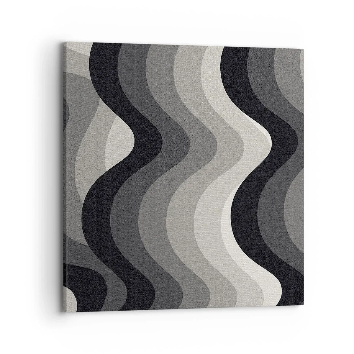 Bild auf Leinwand - Leinwandbild - Eine Welle nach der anderen - 70x70 cm