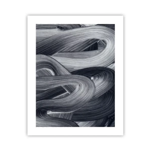 Poster - Die Fließfähigkeit der Realität - 40x50 cm