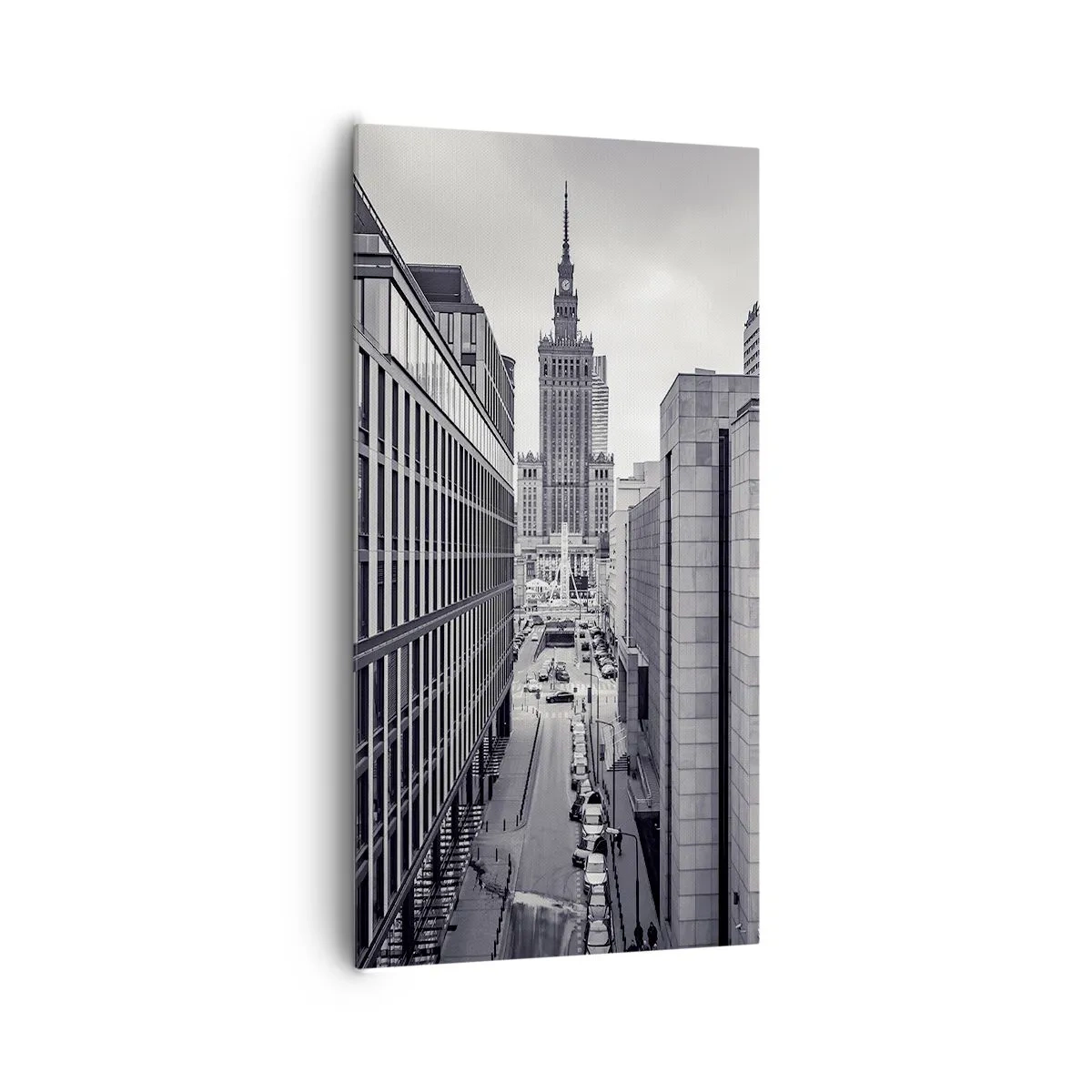 Bild auf Leinwand - Leinwandbild - Warschauer Tal - 65x120 cm