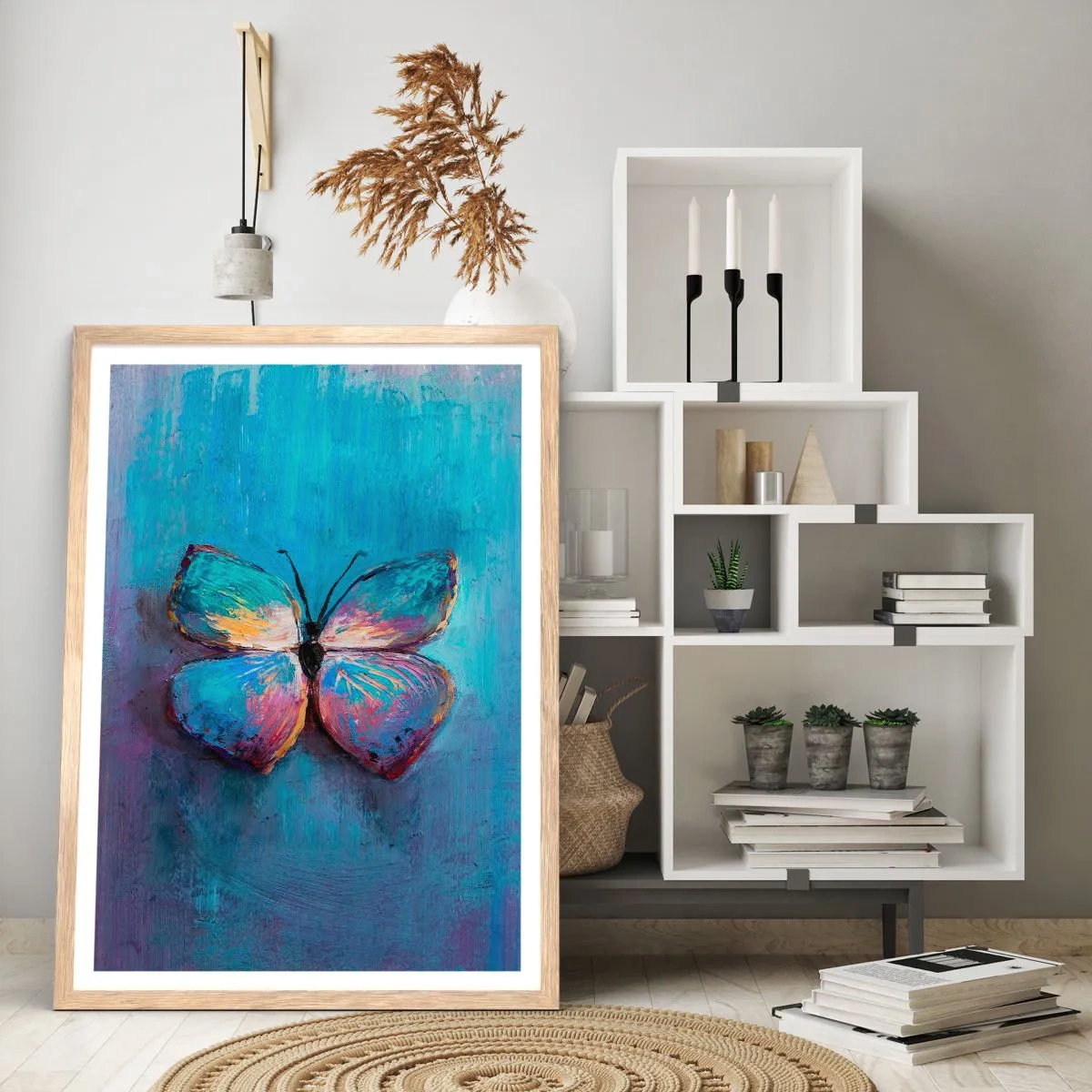 Poster in einem Rahmen aus heller Eiche - In all seiner Pracht - 61x91 cm