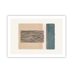 Poster - Alles ist in Ordnung - 70x50 cm