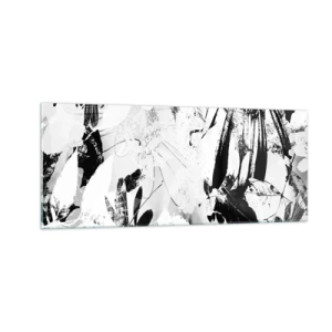 Glasbild - Bild auf glas - Herbst negativ - 100x40 cm