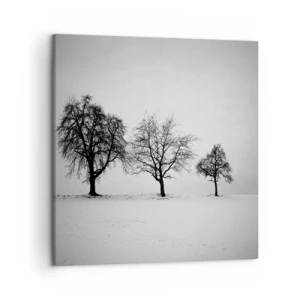 Bild auf Leinwand - Leinwandbild - Wovon träumen sie? - 50x50 cm