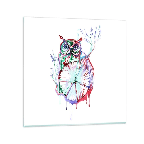 Glasbild - Bild auf glas - Von Natur aus klug - 30x30 cm