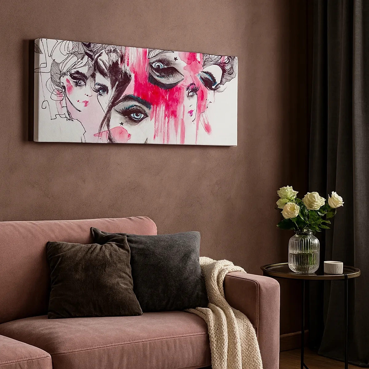 Bild auf Leinwand - Leinwandbild - , - 30x30 cm