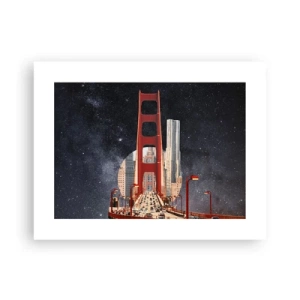 Poster - Immer im Mittelpunkt - 40x30 cm