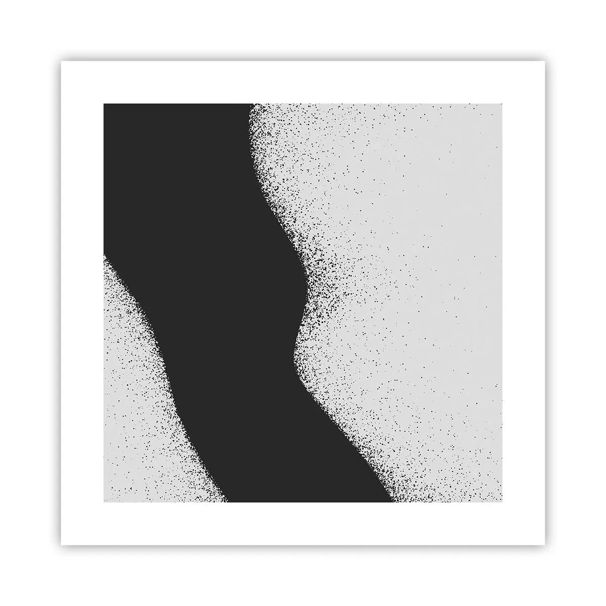 Poster - Flüssiges Gleichgewicht - 40x40 cm