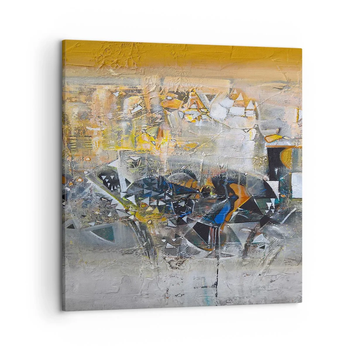 Bild auf Leinwand - Leinwandbild - Alles wird gut - 50x50 cm