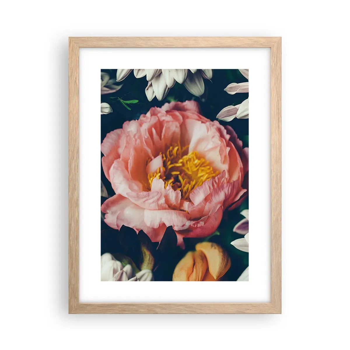 Poster in einem Rahmen aus heller Eiche - Mit barocker Pracht - 30x40 cm