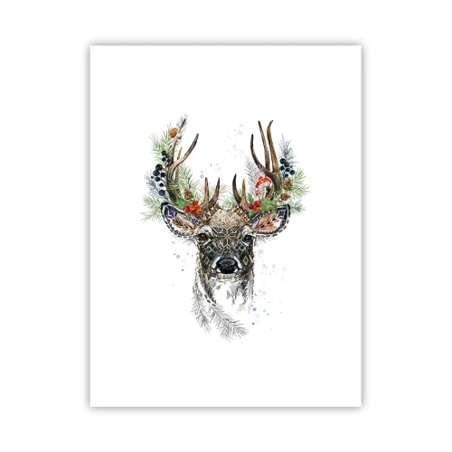 Poster - Im festlichen Gewand - 30x40 cm