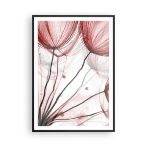 Poster in einem schwarzem Rahmen - Vor der Abfahrt - 70x100 cm