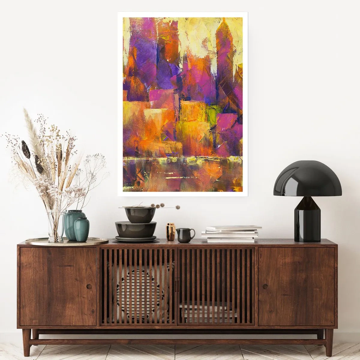 Poster - Metropolitische Komposition - 61x91 cm