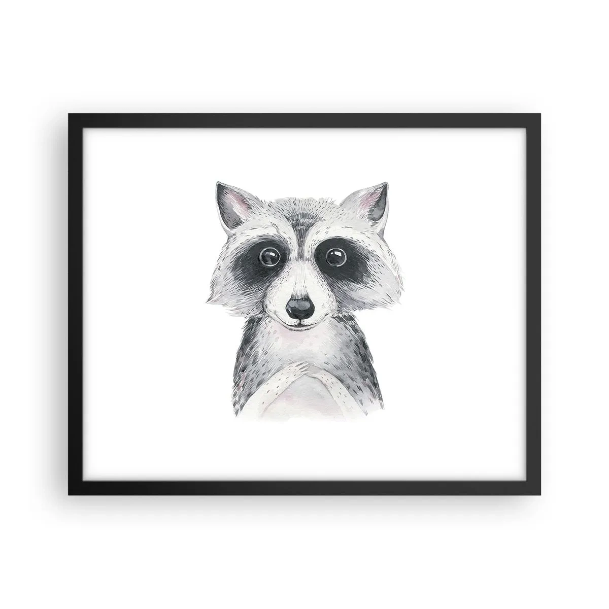 Poster in einem schwarzem Rahmen - Ein Moment zum Bewegen - 50x40 cm