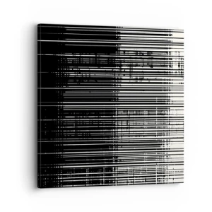 Bild auf Leinwand - Leinwandbild - Wellen und Vibrationen - 30x30 cm