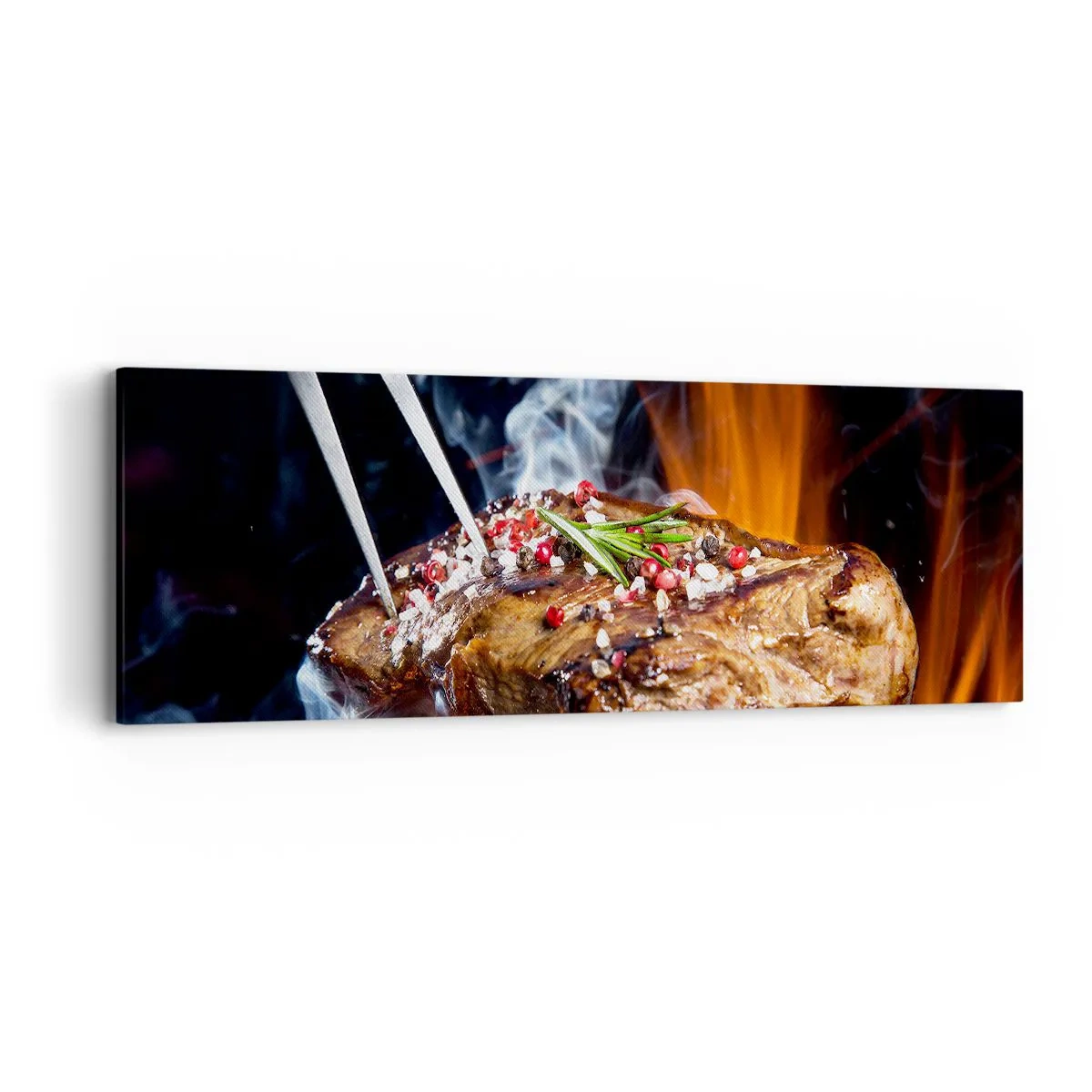 Bild auf Leinwand - Leinwandbild - Saftig und duftend - 90x30 cm