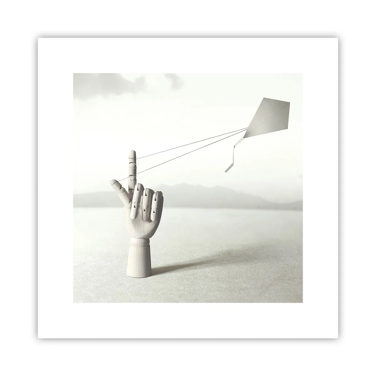 Poster - Kraftprobe - 30x30 cm