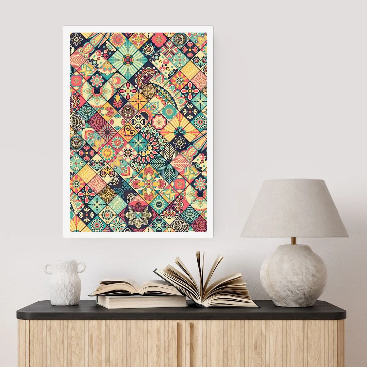 Poster - marokkanische Atmosphäre - 40x50 cm