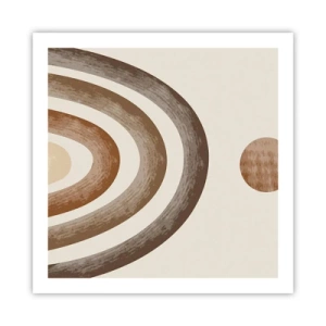 Poster - In einer weit entfernten Galaxie - 60x60 cm