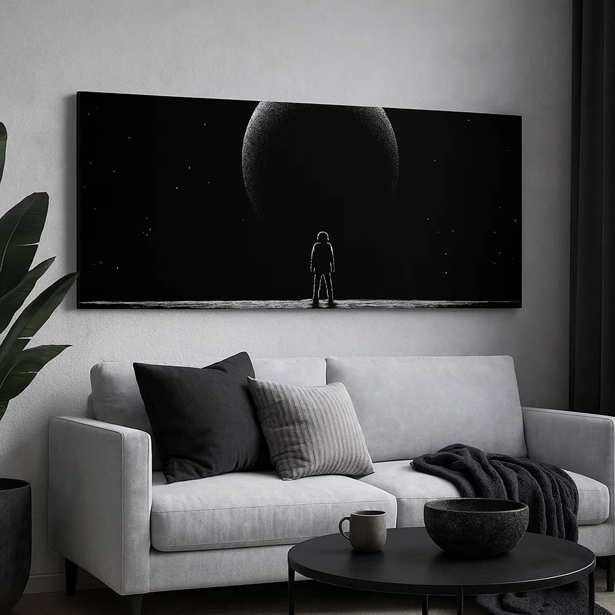 Bild auf Leinwand - Leinwandbild - Angesicht zu Angesicht - 30x30 cm