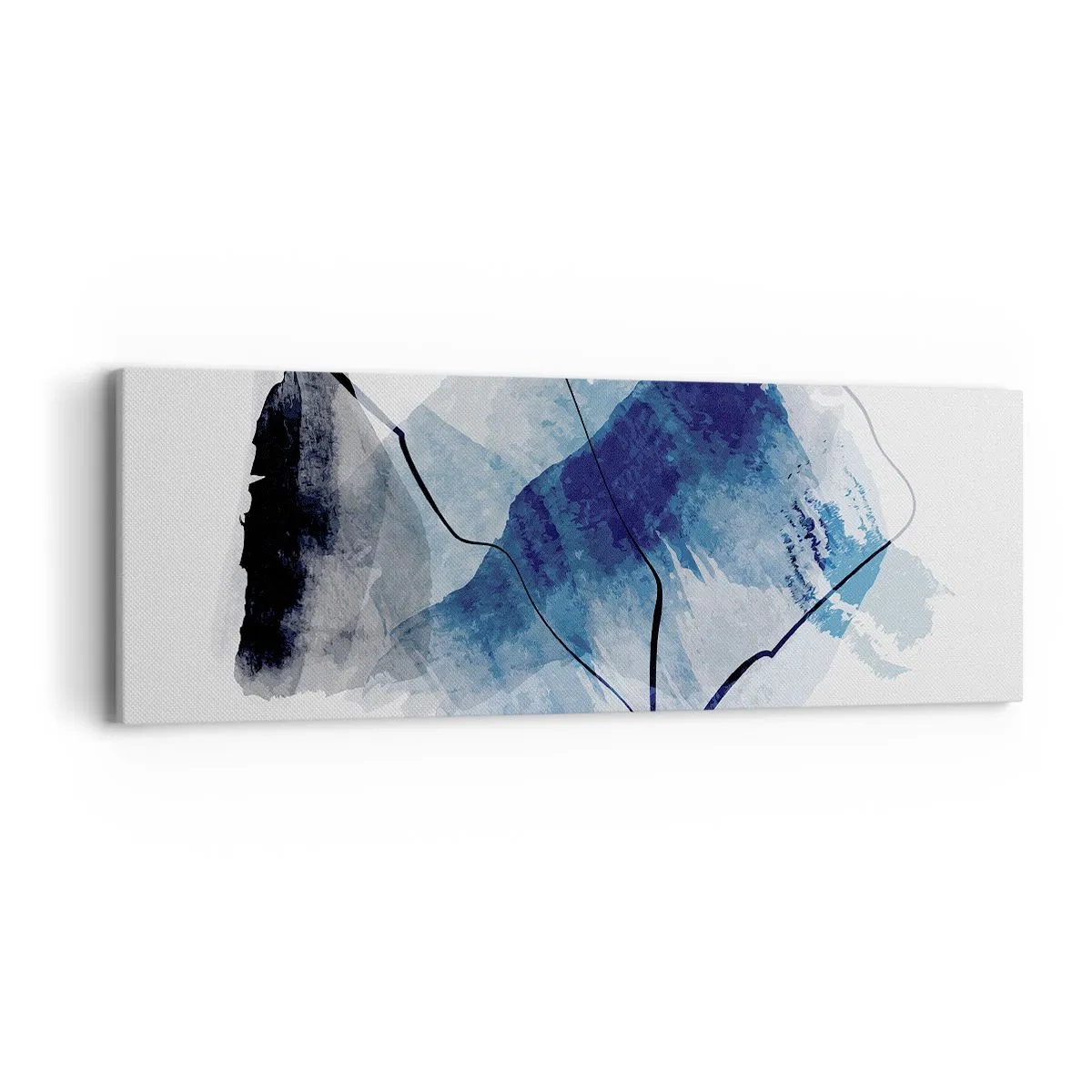 Bild auf Leinwand - Leinwandbild - Eisberg - 90x30 cm