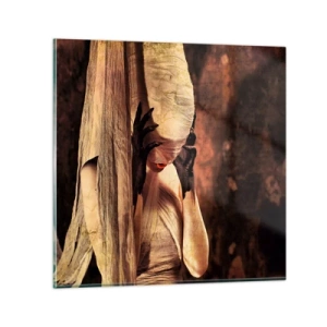 Glasbild - Bild auf glas - Zwischen Gut und Böse - 30x30 cm