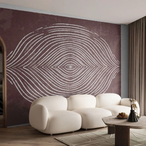 Fototapete Premium Canvas - Der Raum spricht - Boho, Alt, Stück - 350x256 cm