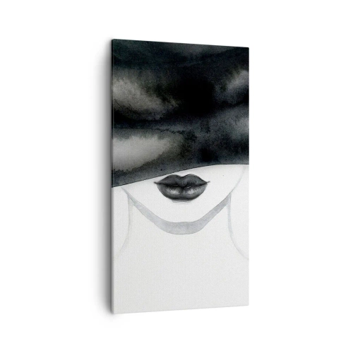 Bild auf Leinwand - Leinwandbild - Ein sinnliches Geheimnis - 45x80 cm
