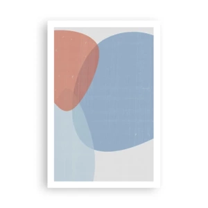 Poster - Pastellbeziehungen - 61x91 cm