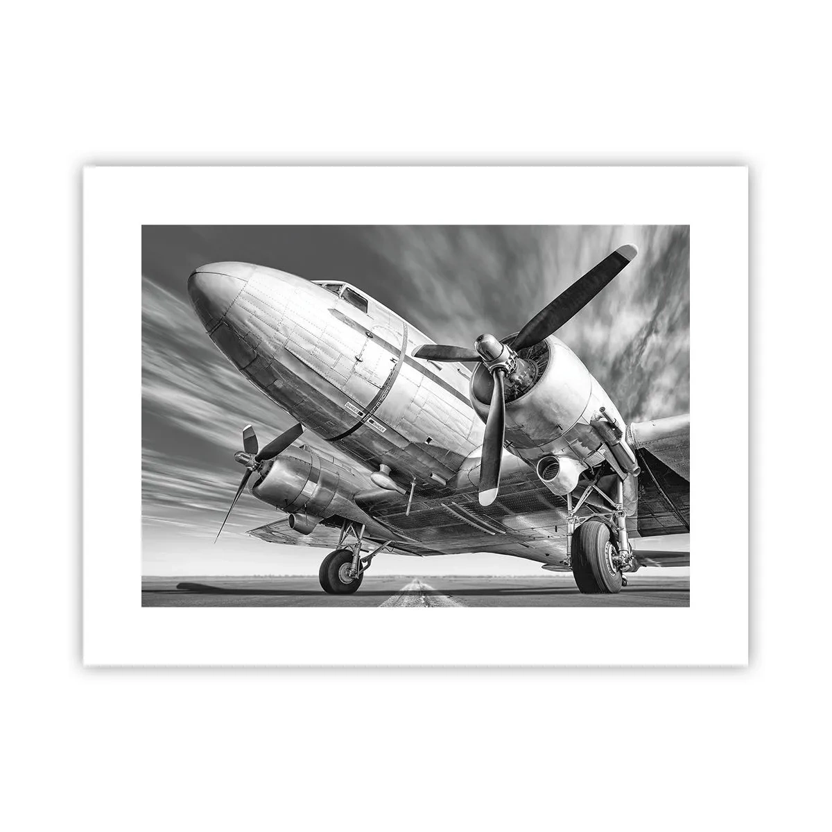 Poster - Immer flugbereit - 40x30 cm