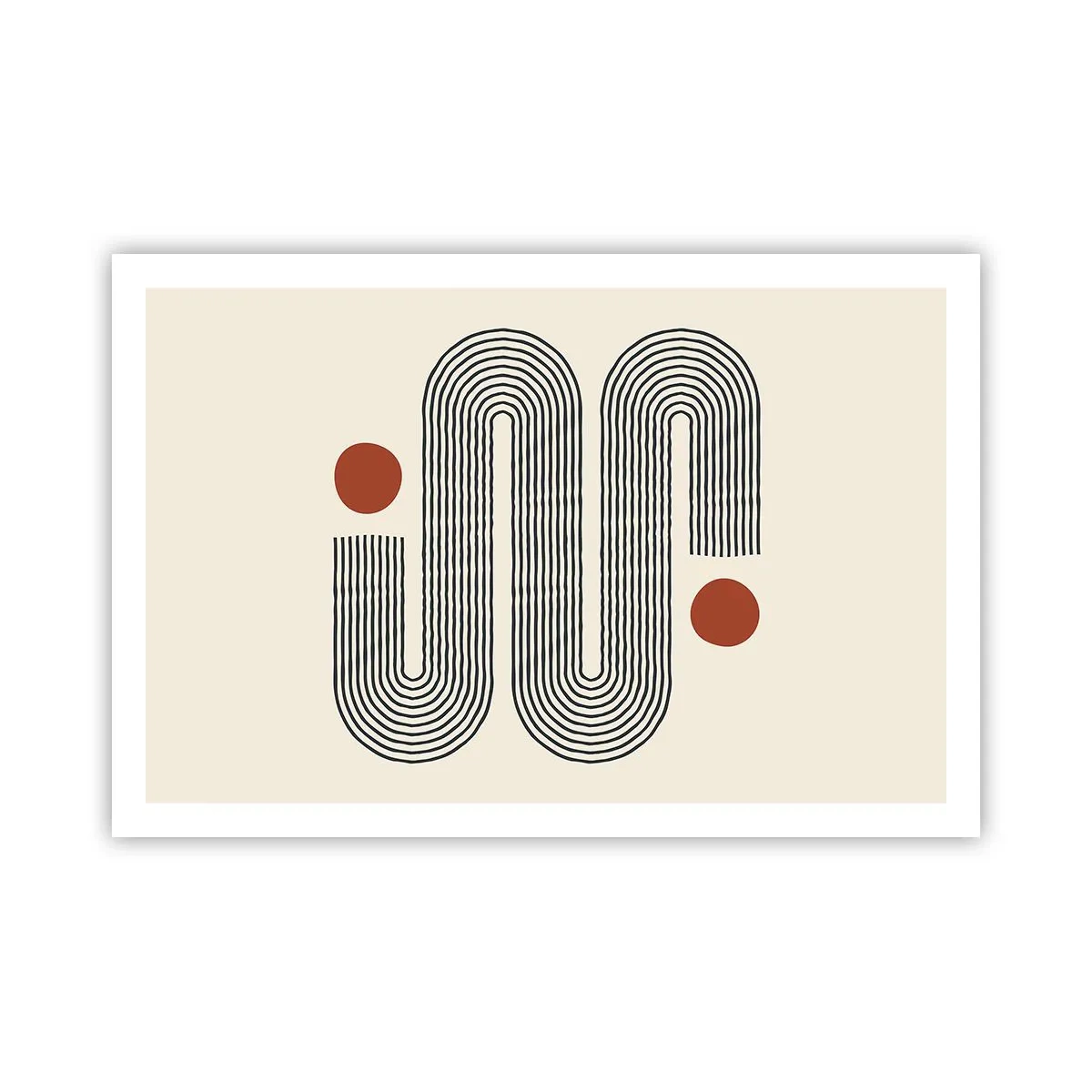 Poster - Vom Anfang bis zum Ende - 91x61 cm