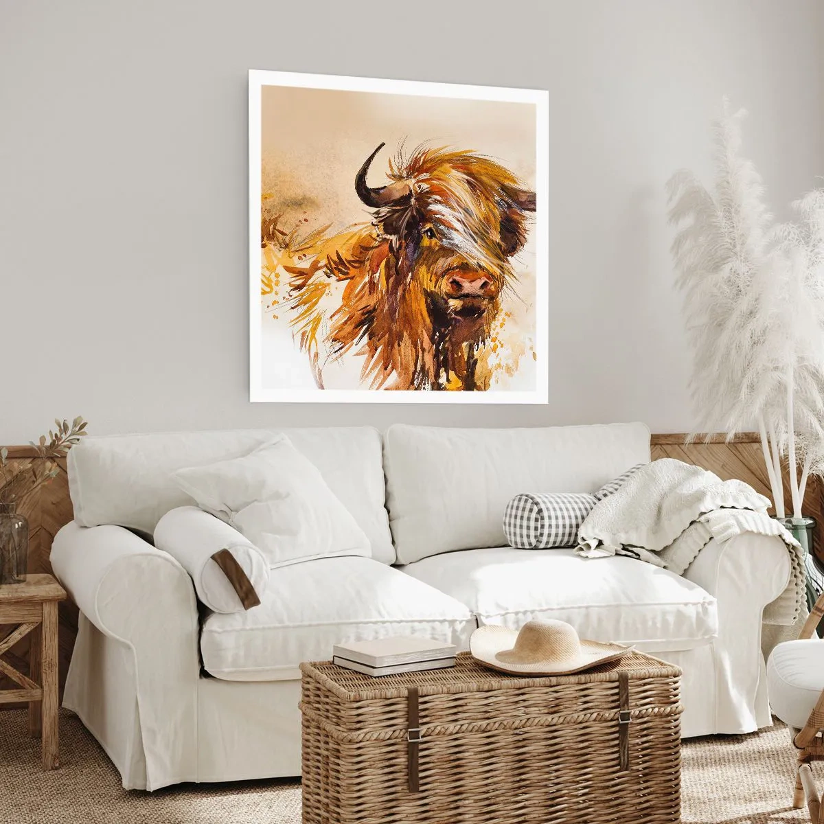 Poster - Stolz des Jägers - 50x50 cm