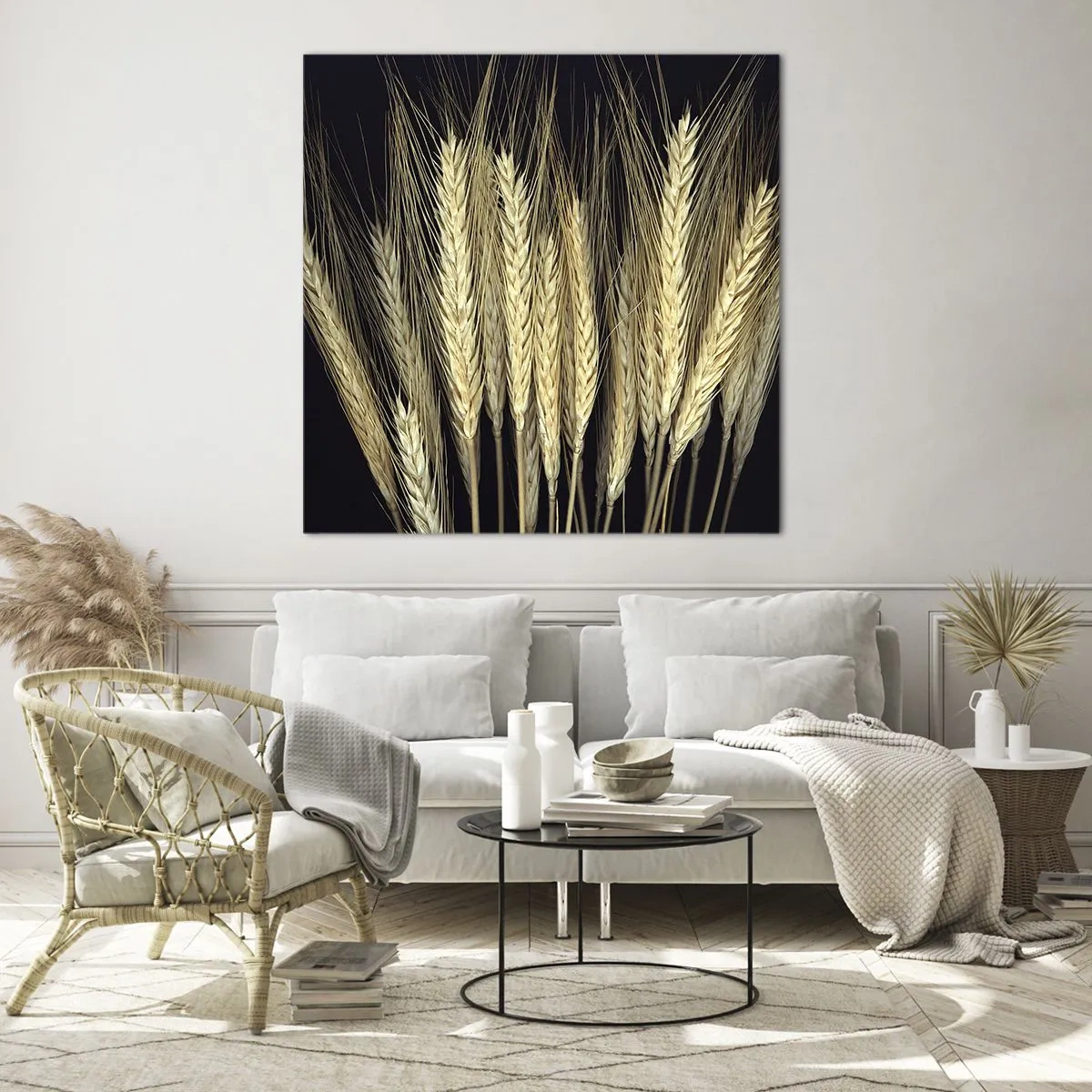 Glasbild - Bild auf glas - Rustikale Magie - 40x40 cm