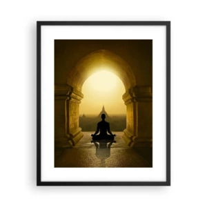 Poster in einem schwarzem Rahmen - Vollkommene Harmonie - 40x50 cm