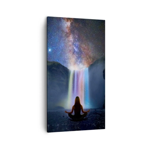 Bild auf Leinwand - Leinwandbild - Absolute Harmonie - 45x80 cm