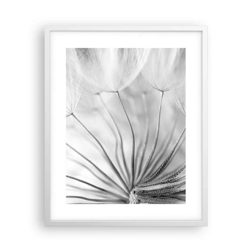 Poster in einem weißen Rahmen - Löwenzahn, Drachen - 40x50 cm