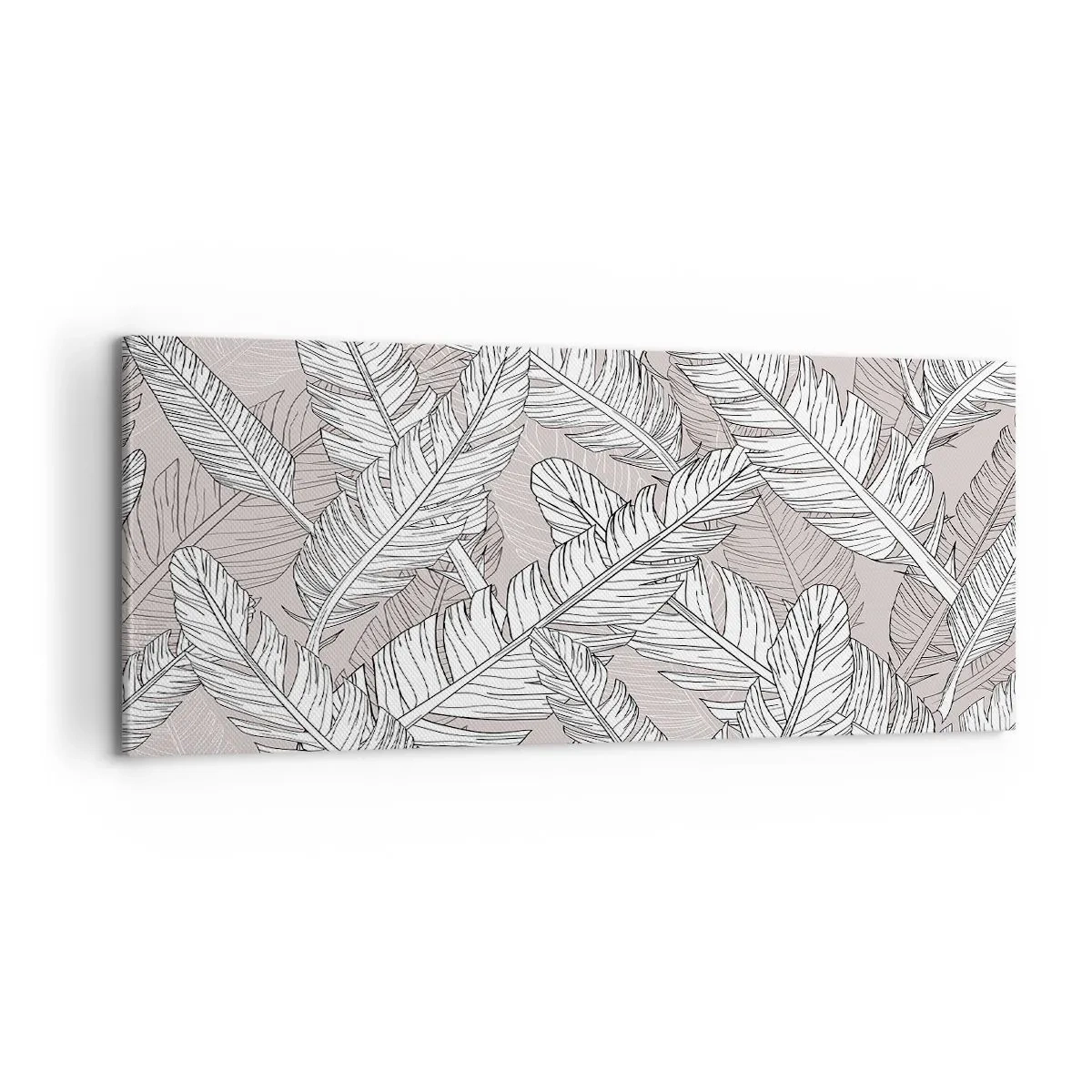Bild auf Leinwand - Leinwandbild - Ein Federwirbel - 100x40 cm