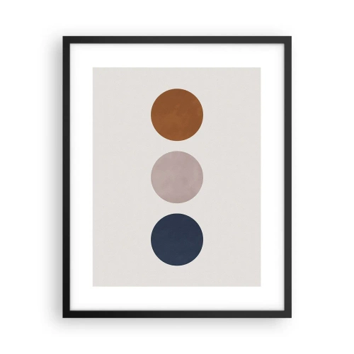 Poster in einem schwarzem Rahmen - Ein Symbol für Exzellenz - 40x50 cm