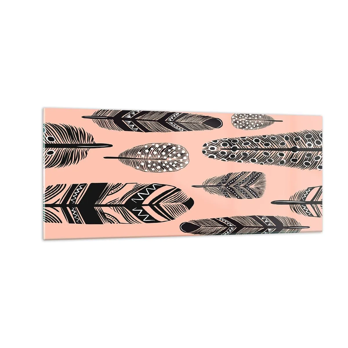 Glasbild - Bild auf glas - Indische Sammlung - 100x40 cm