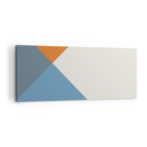 Bild auf Leinwand - Leinwandbild - In einem Winkel… - 100x40 cm