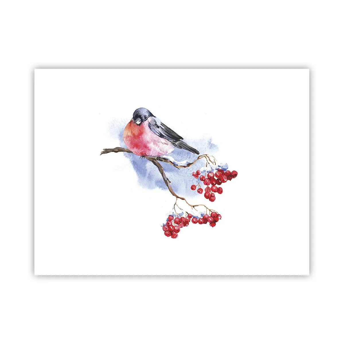 Poster - Winter in Farbe - 40x30 cm