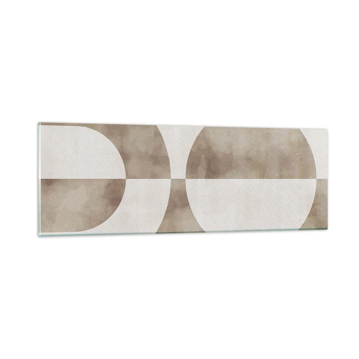 Glasbild - Bild auf glas - Ähnlichkeiten und Unterschiede - 90x30 cm