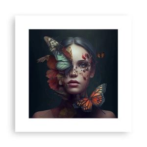Poster - Wunderbare Metamorphose - 30x30 cm