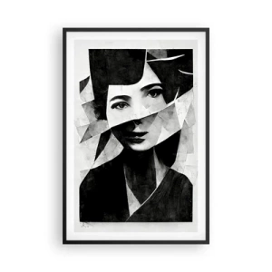 Poster in einem schwarzem Rahmen - So, wie du wirklich bist… - 61x91 cm