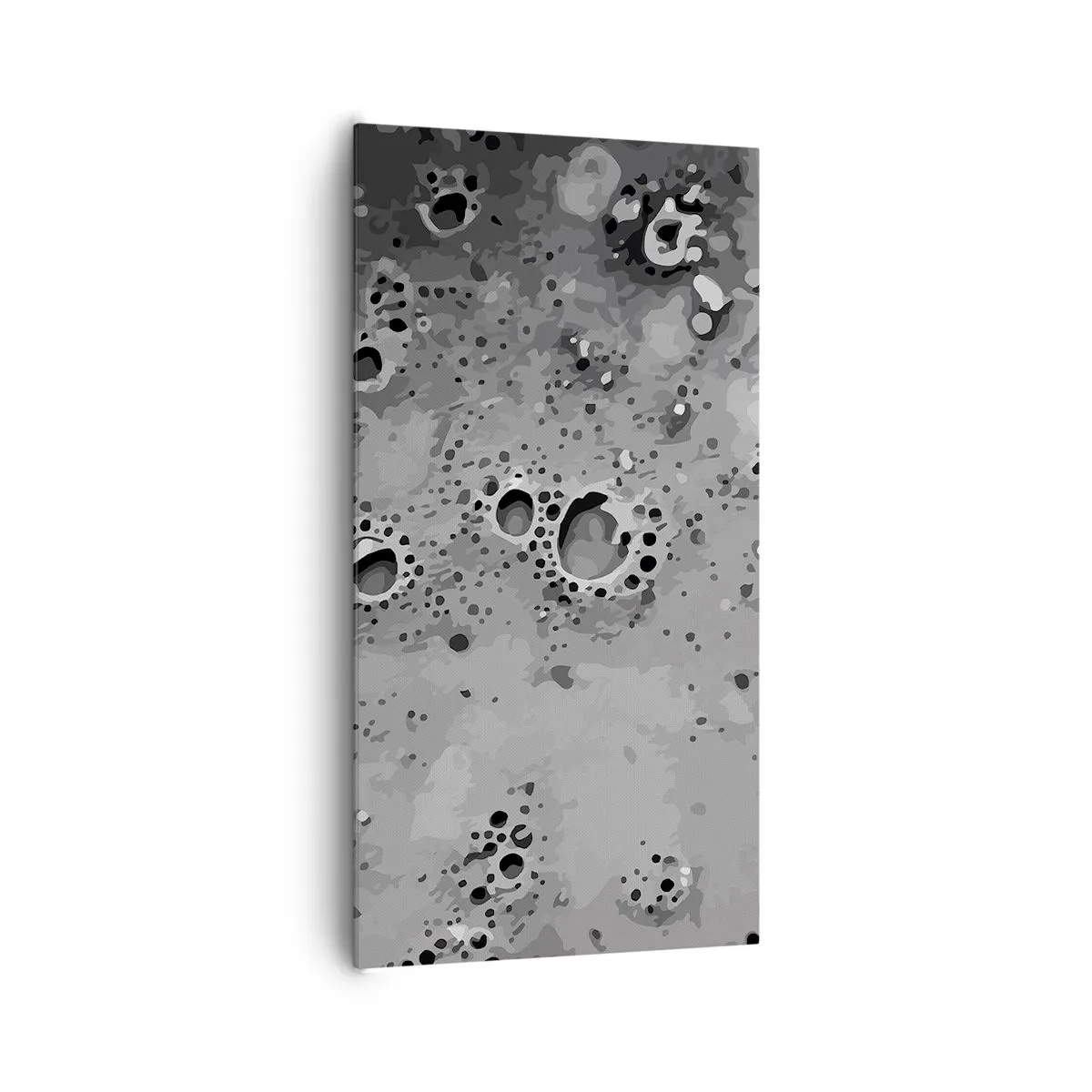 Bild auf Leinwand - Leinwandbild - Wie eine Mondlandschaft - 65x120 cm