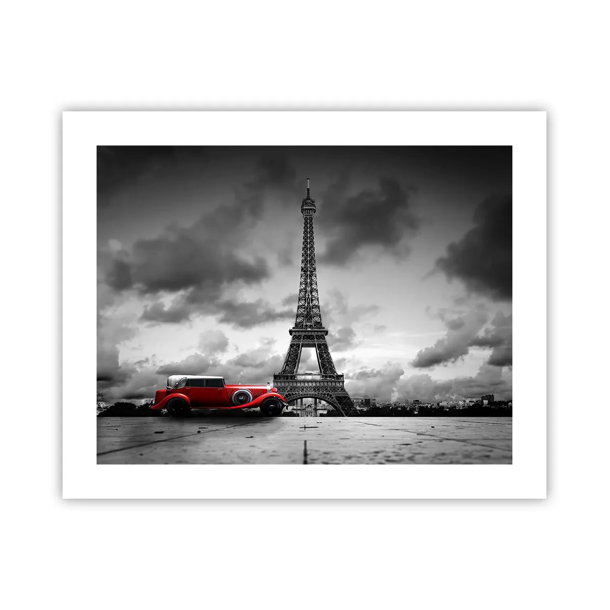 Poster - Vor nicht allzu langer Zeit in Paris - 50x40 cm