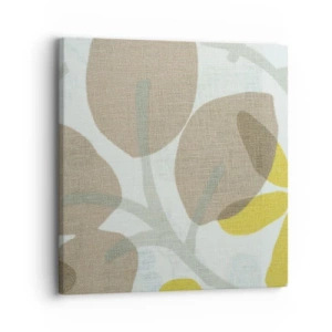 Bild auf Leinwand - Leinwandbild - Komposition in voller Sonne - 30x30 cm