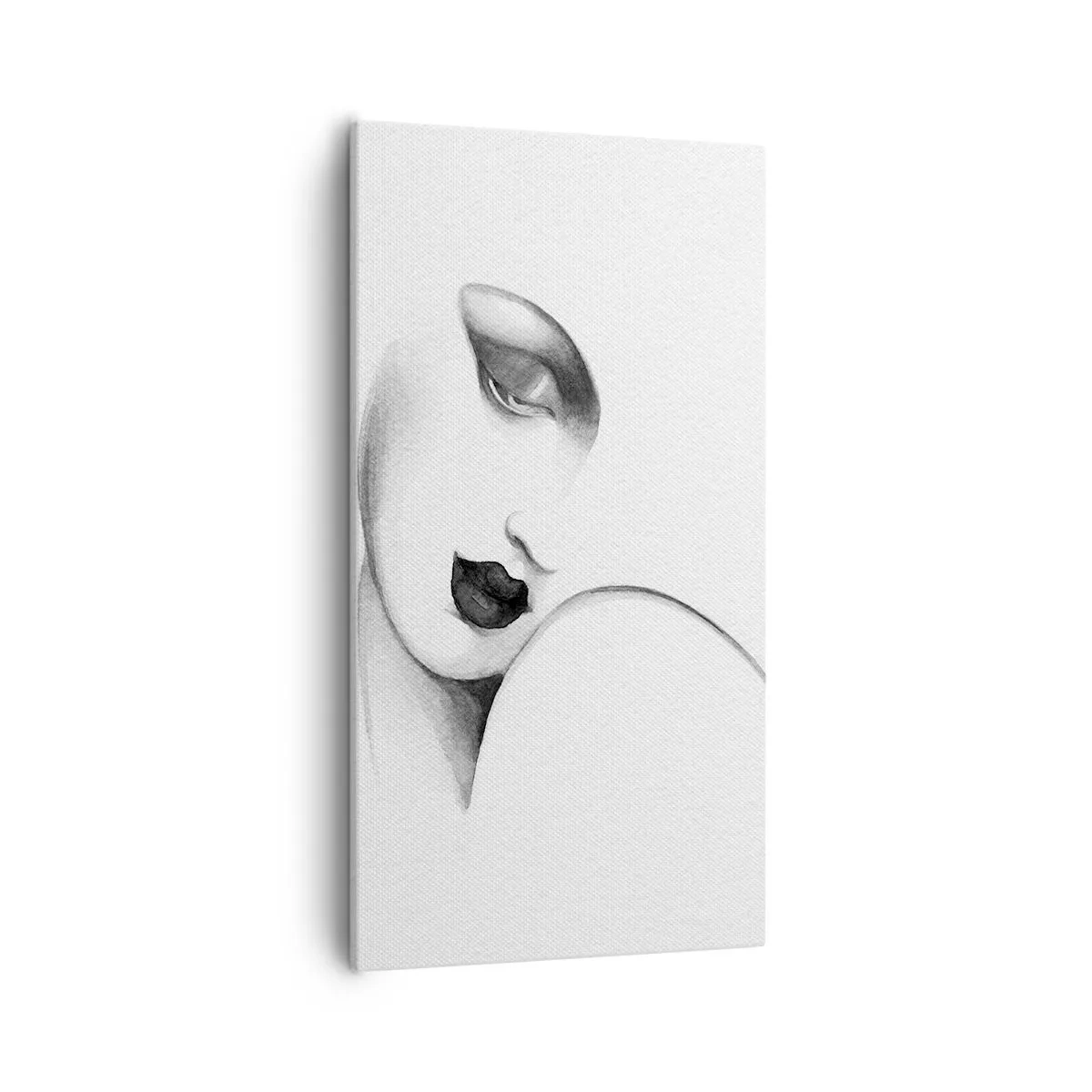 Bild auf Leinwand - Leinwandbild - Im Stil von Łempicka - 55x100 cm